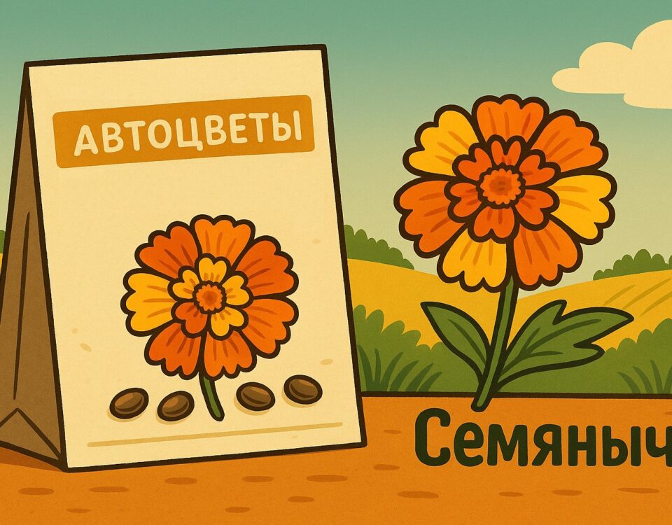 Семяныч: автоцветы для начинающих и опытных садоводов